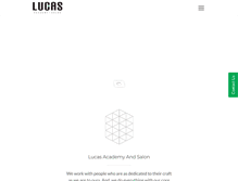 Tablet Screenshot of lucassalon.com